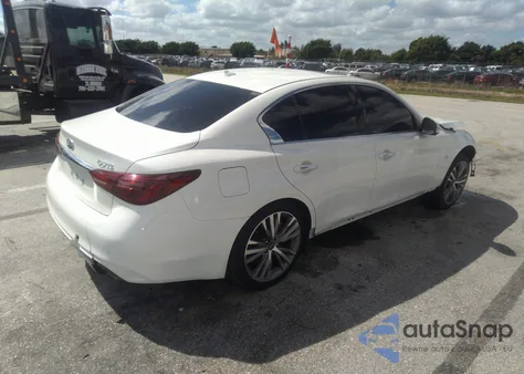 2018 Infiniti Q50 3.0T Sport z USA, uszkodzony, nr VIN JN1EV7AP5JM363984